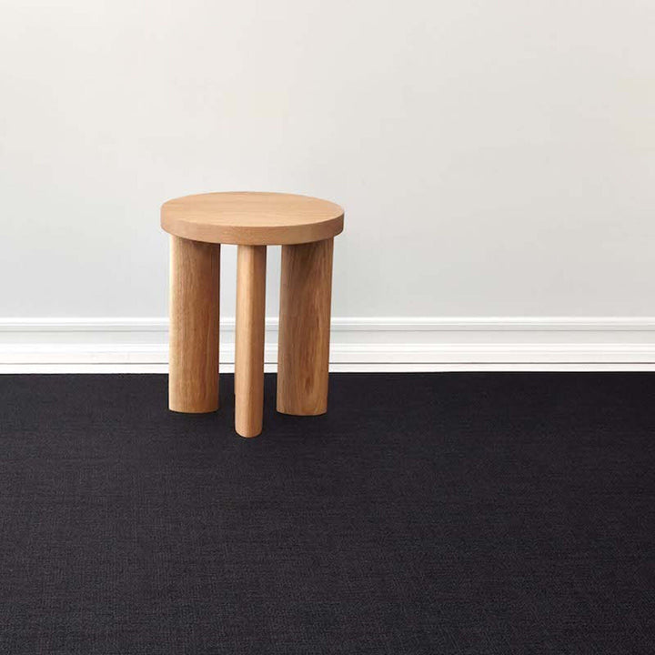 chilewich | woven floor runner 66x183cm (26x72") | boucle noir