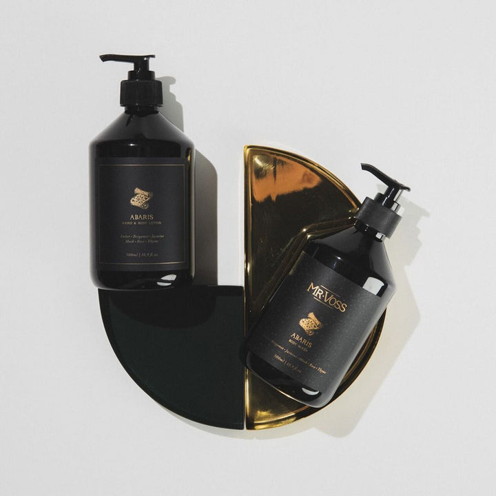 mr voss | hand + body lotion | abaris