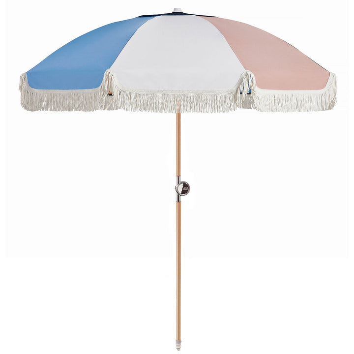 basil bangs | premium beach umbrella | aquatic - LC