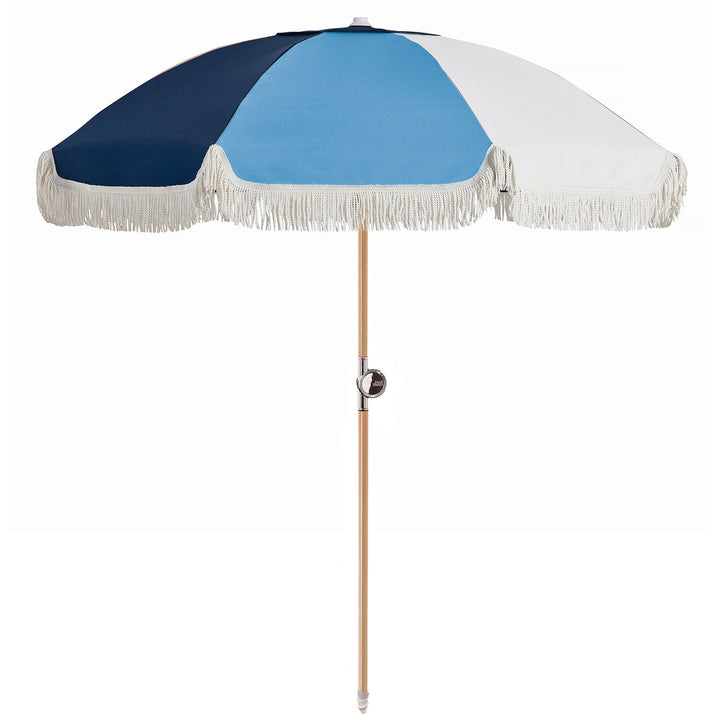basil bangs | premium beach umbrella | aquatic - LC