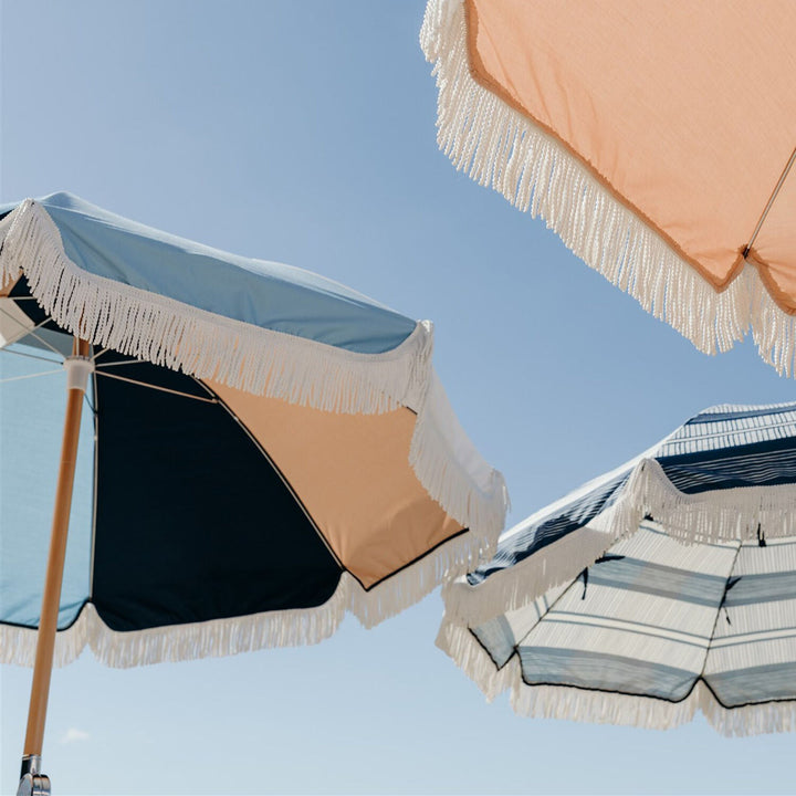 basil bangs | premium beach umbrella | aquatic - LC