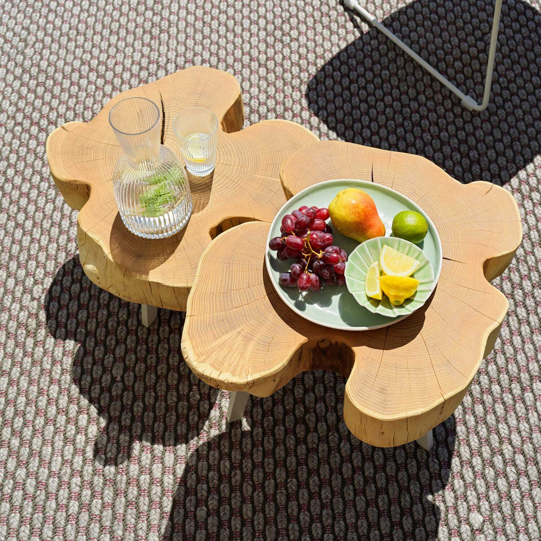 janua | bc 05 stomp outdoor table | 30-40cm | raw acacia