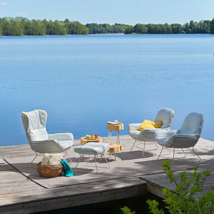 janua | bc 05 stomp outdoor table | 30-40cm | raw acacia