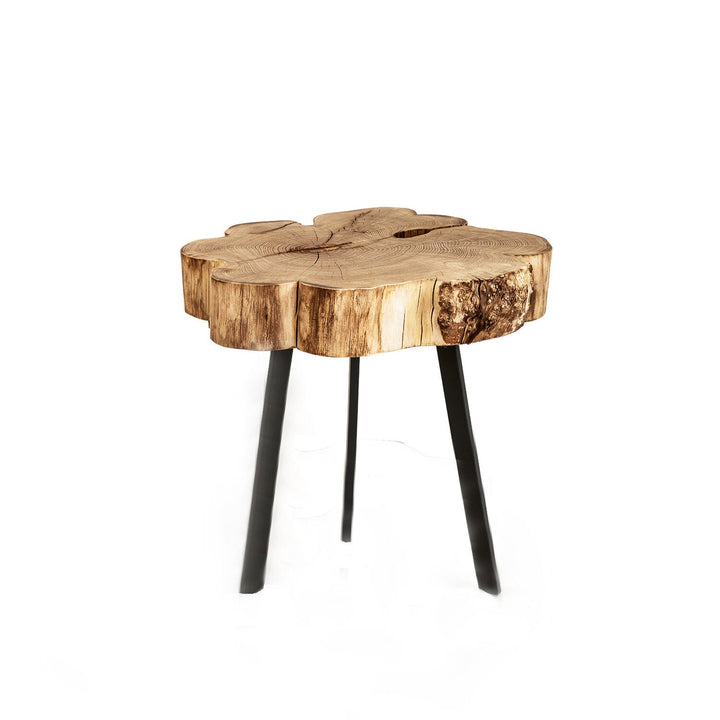 janua | bc 05 stomp outdoor table | 30-40cm | raw acacia