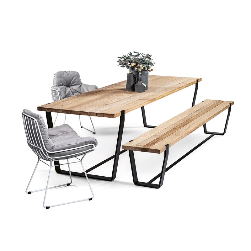 janua | bb 11 clamp outdoor dining table | 240cm