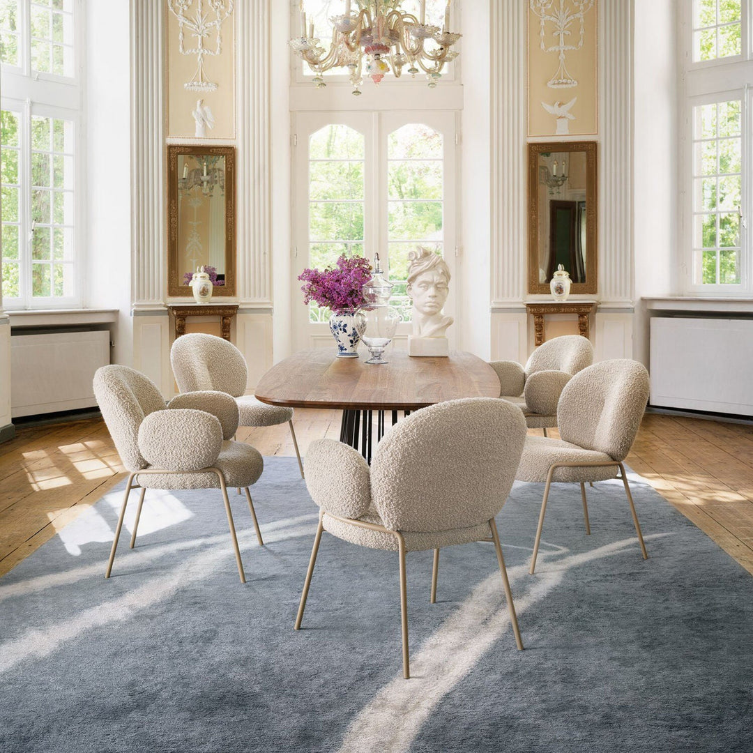 freifrau | nana chair | nimbus nuvola + grey beige frame