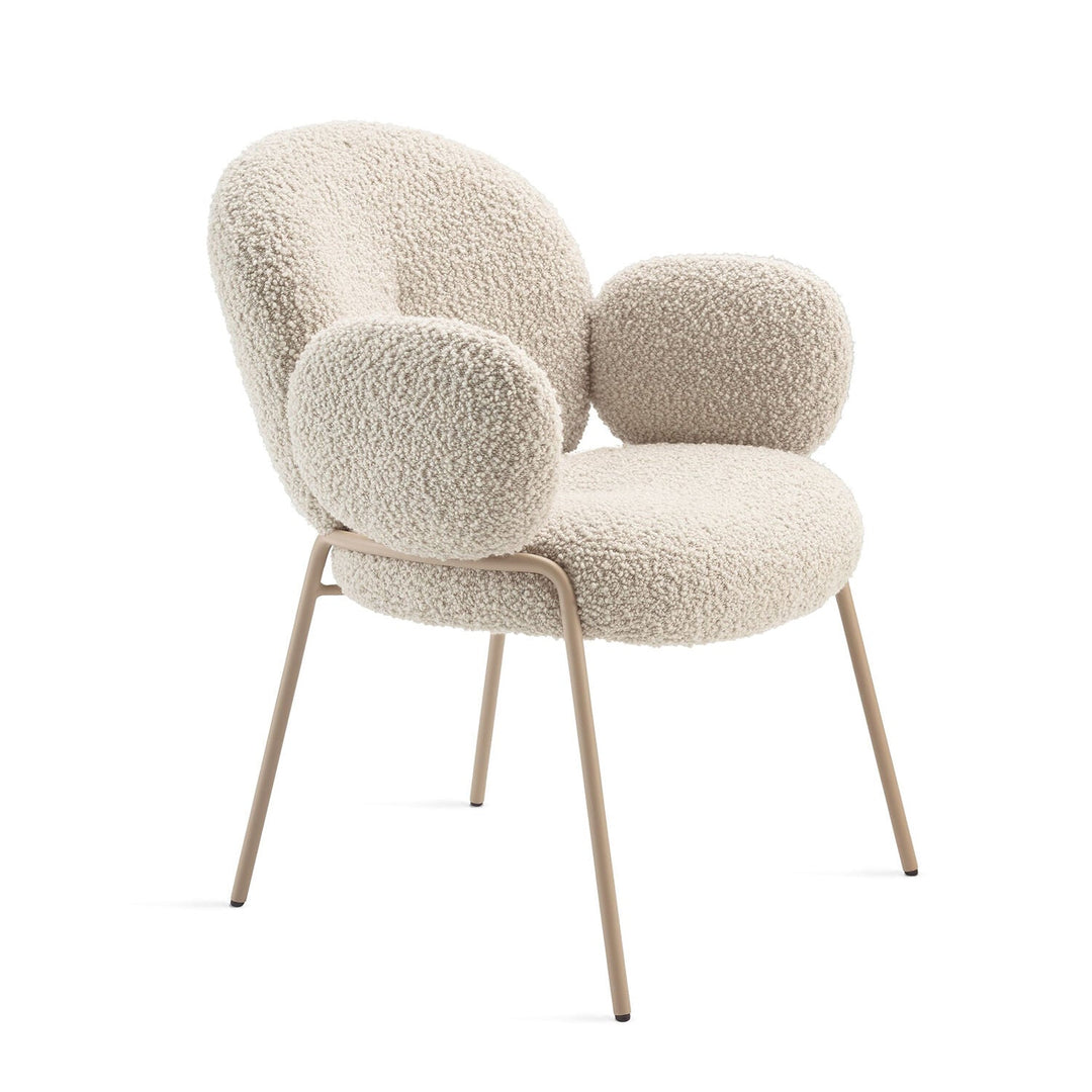 freifrau | nana armchair | nimbus nuvola + grey beige frame