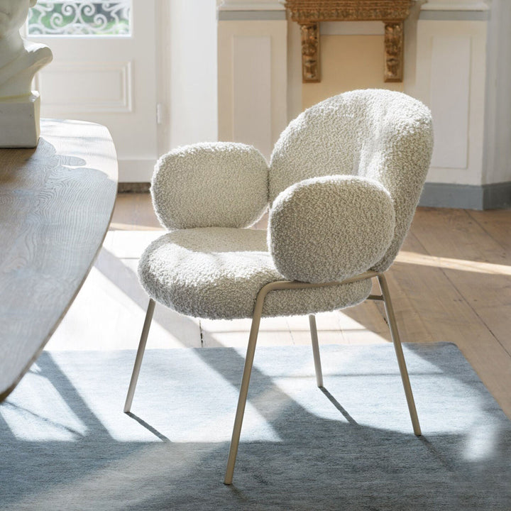 freifrau | nana armchair | nimbus nuvola + grey beige frame