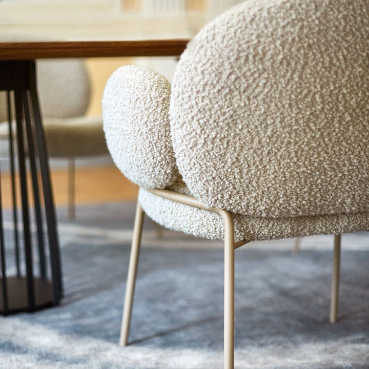 freifrau | nana armchair | nimbus nuvola + grey beige frame