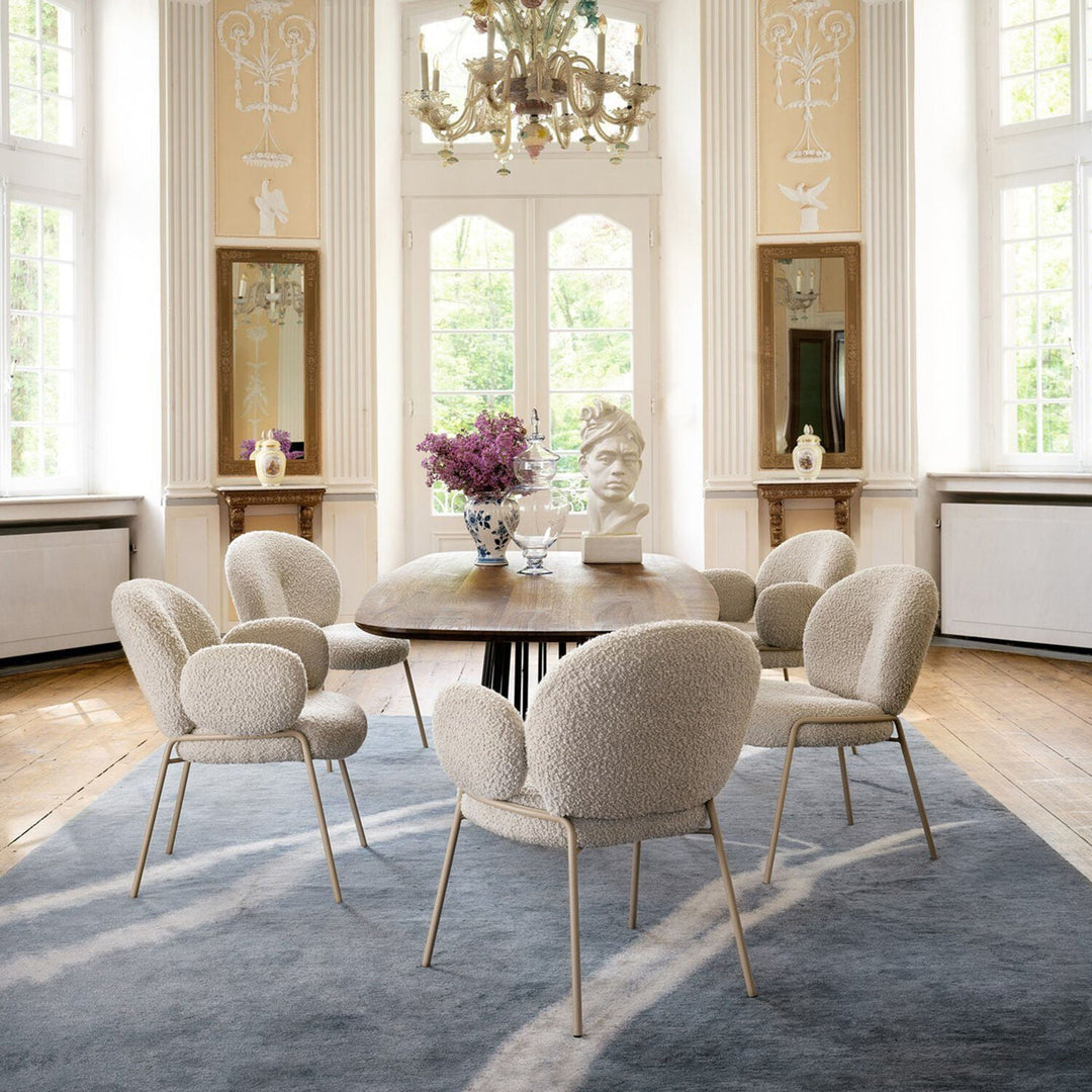 freifrau | nana armchair | nimbus nuvola + grey beige frame