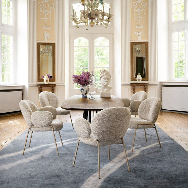 freifrau | nana armchair | nimbus nuvola + grey beige frame