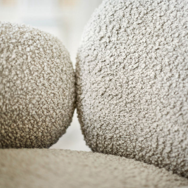 freifrau | nana armchair | nimbus nuvola + grey beige frame