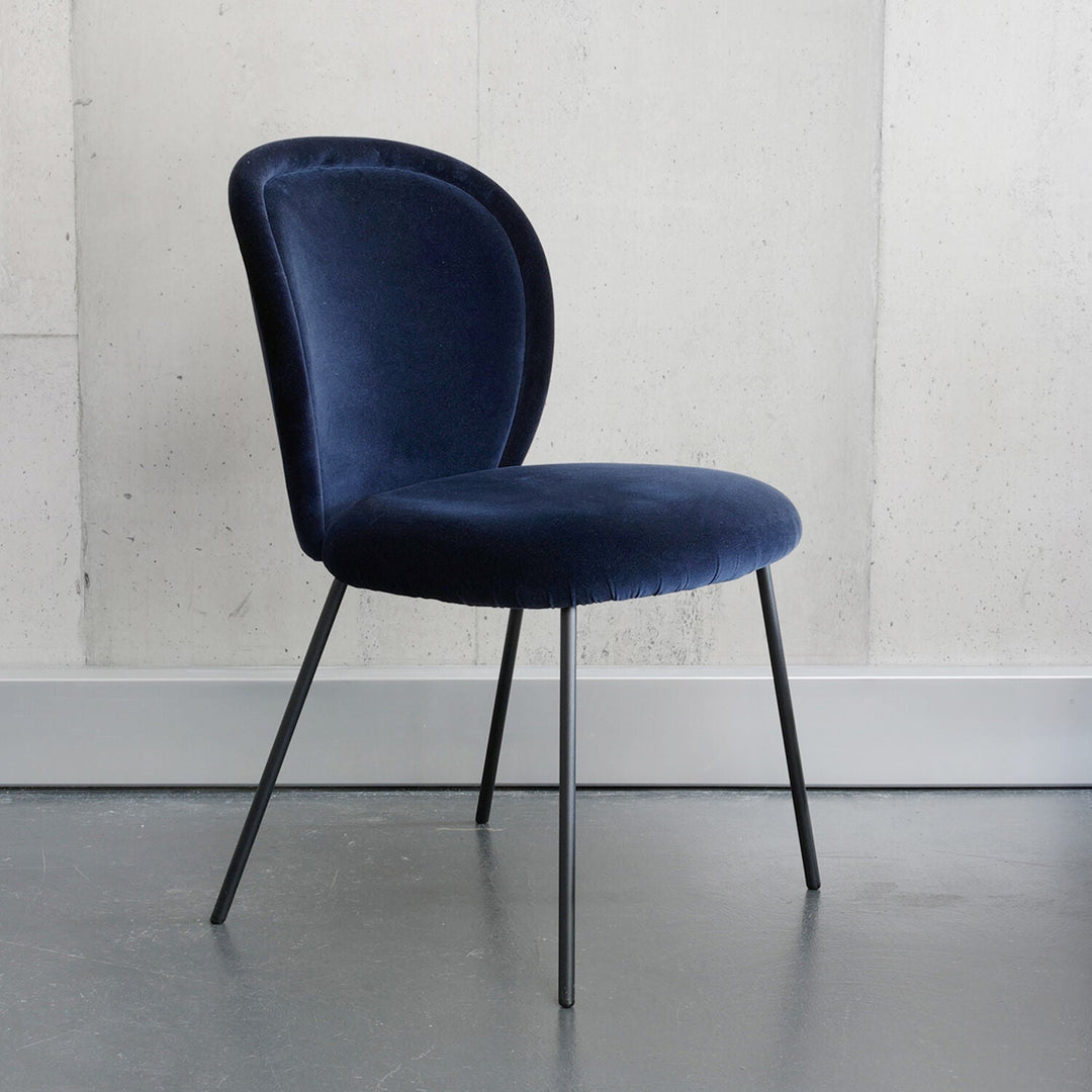 freifrau | ona side chair | steel frame black | harald 3 - 792