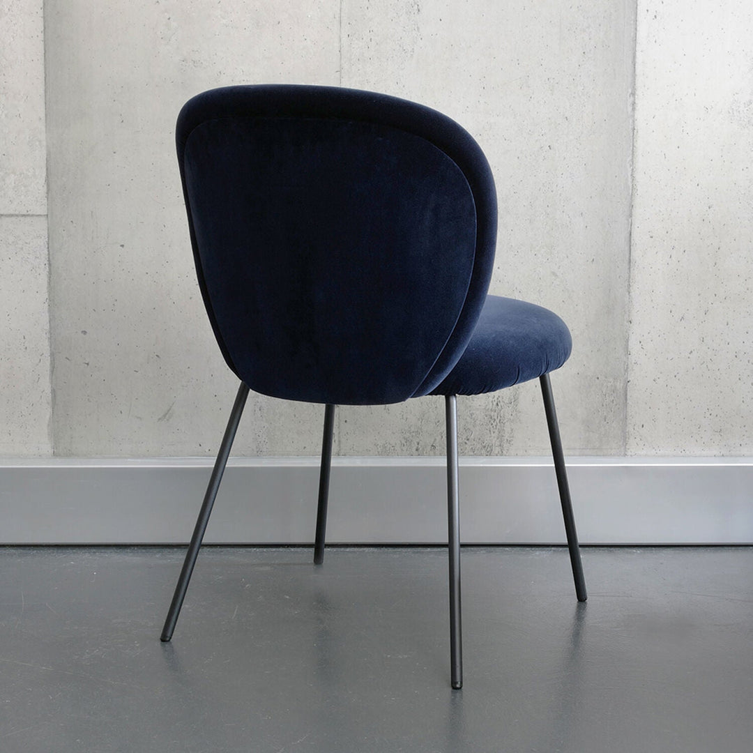 freifrau | ona side chair | steel frame black | harald 3 - 792