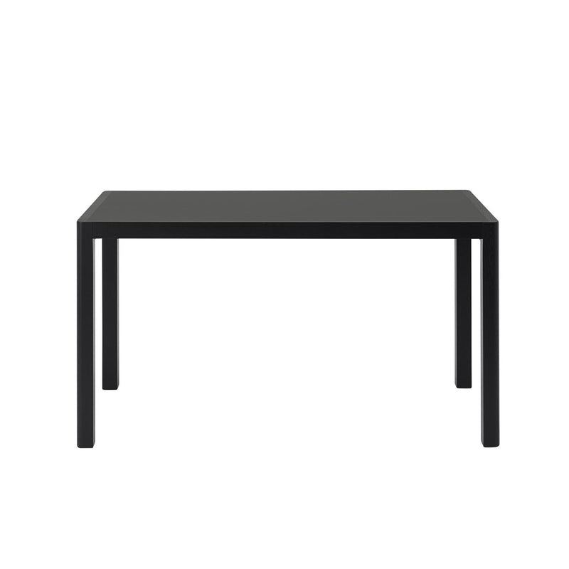 muuto | workshop table | black + black linoleum 130x65