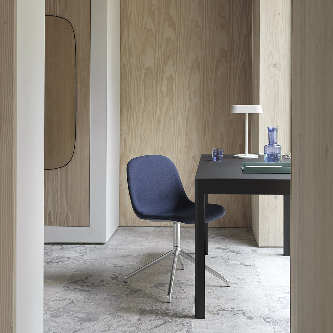 muuto | workshop table | black + black linoleum 130x65 ~ DC