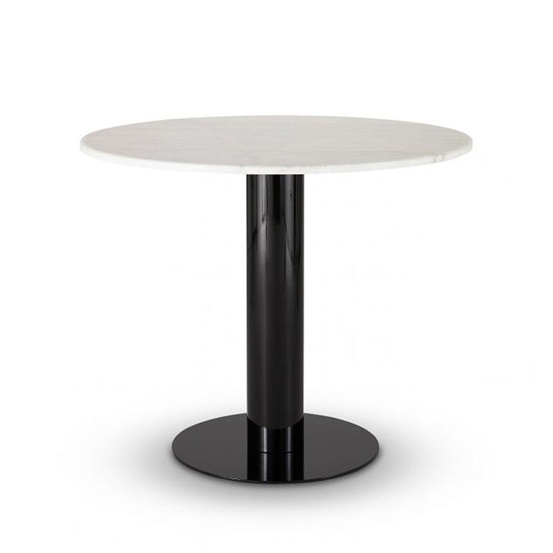 tom dixon | tube dIning table | white marble 90cm