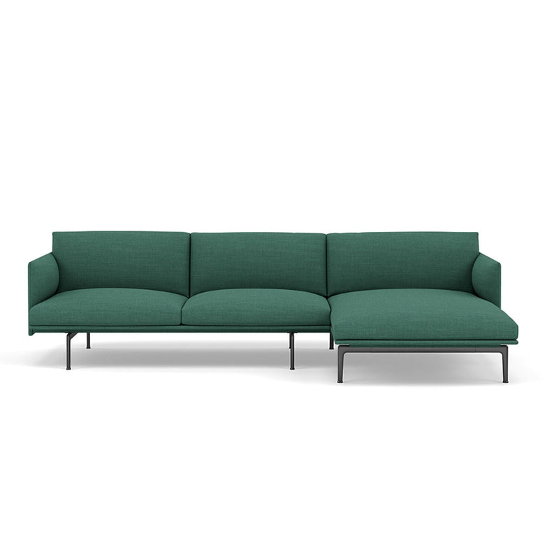 muuto | outline chaise longue sofa right | canvas 836