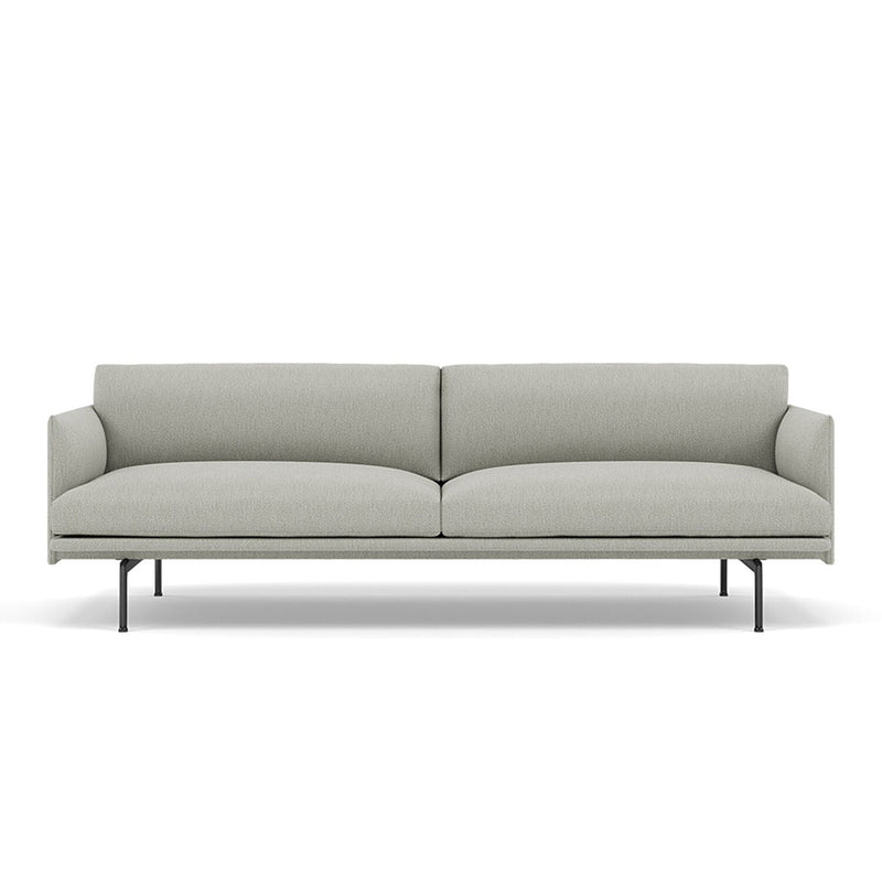 muuto | outline sofa 3 seater | clay 12