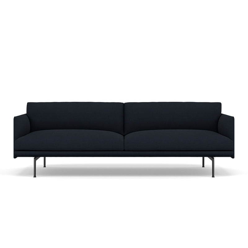 muuto | outline sofa 3 seater | fiord 782