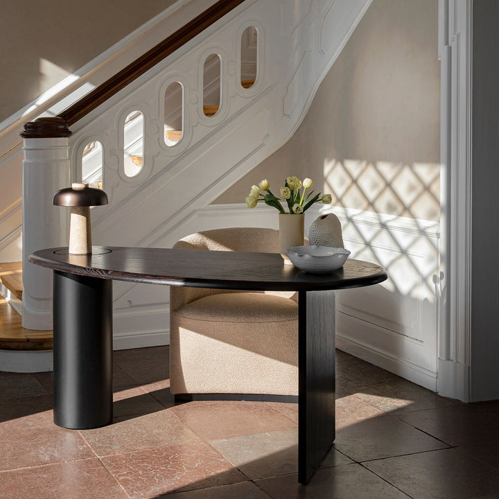 audo copenhagen (menu) | eclipse desk | dark oiled polished oak