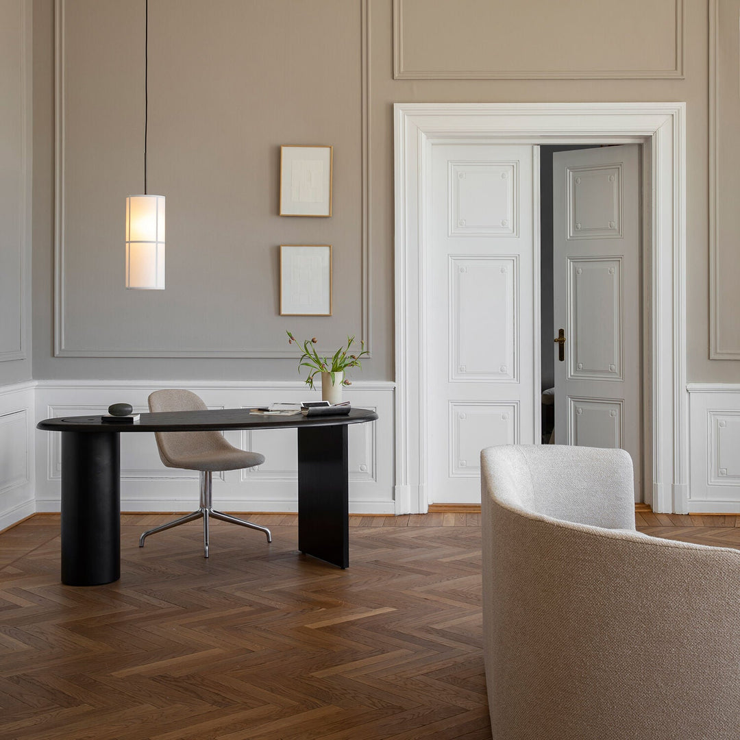 audo copenhagen (menu) | eclipse desk | dark oiled polished oak