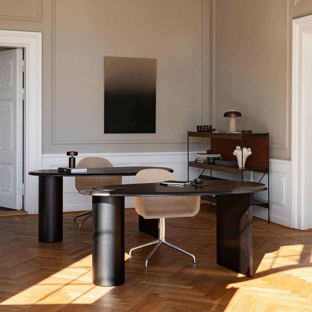 audo copenhagen (menu) | eclipse desk | dark oiled polished oak