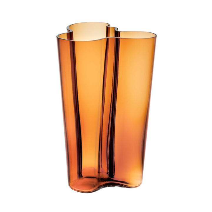 iittala | aalto finlandia vase | copper 25.1cm