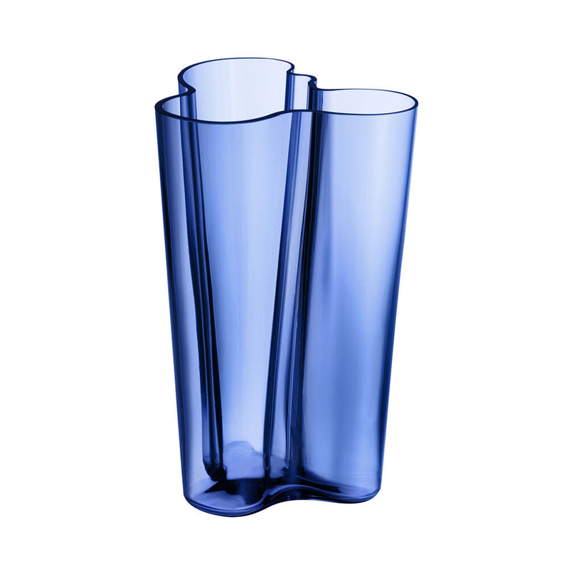 iittala | aalto finlandia vase | ultramarine blue