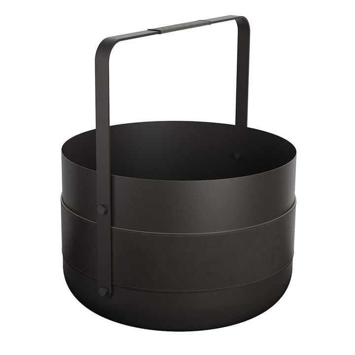 eldvarm | emma wood basket | noir