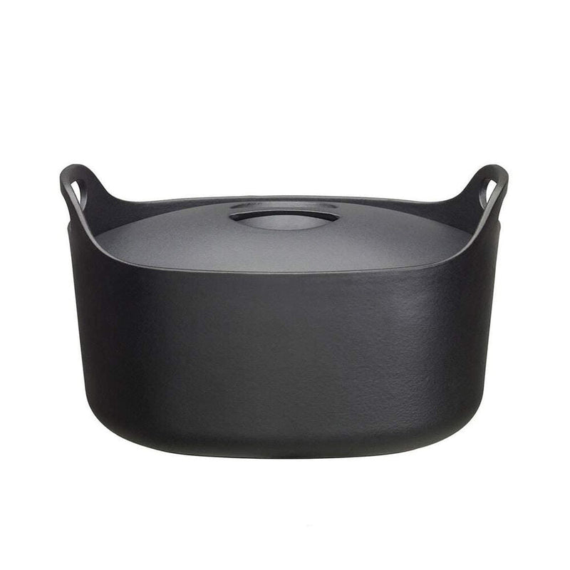 iittala | sarpaneva cast iron casserole | oval 4 litre - DC