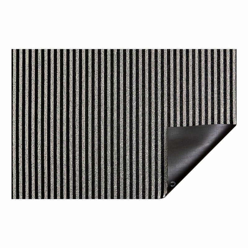 chilewich | large doormat 61x91cm (24x36") | breton stripe tuxedo