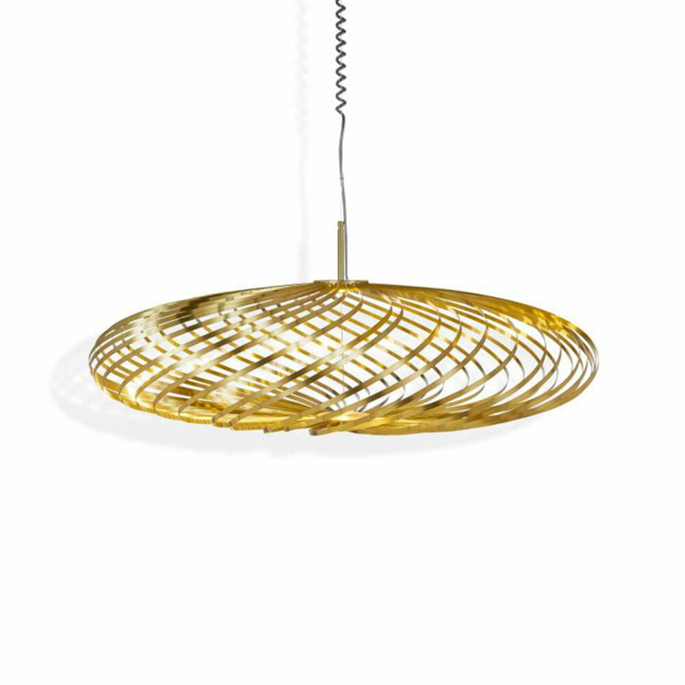 tom dixon | spring pendant light | brass medium