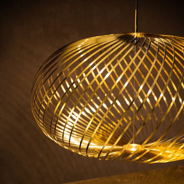 tom dixon | spring pendant light | brass medium