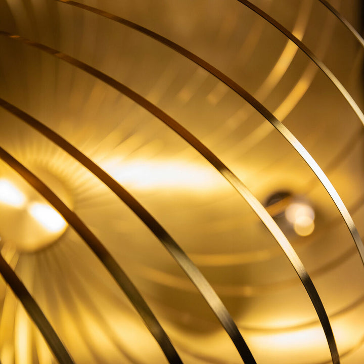 tom dixon | spring pendant light | brass large