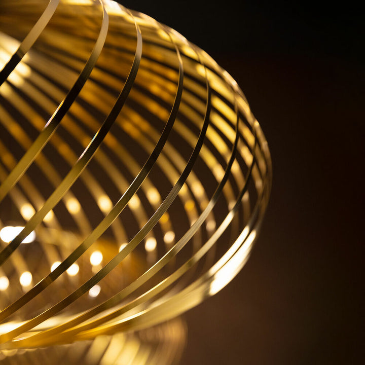 tom dixon | spring pendant light | brass large