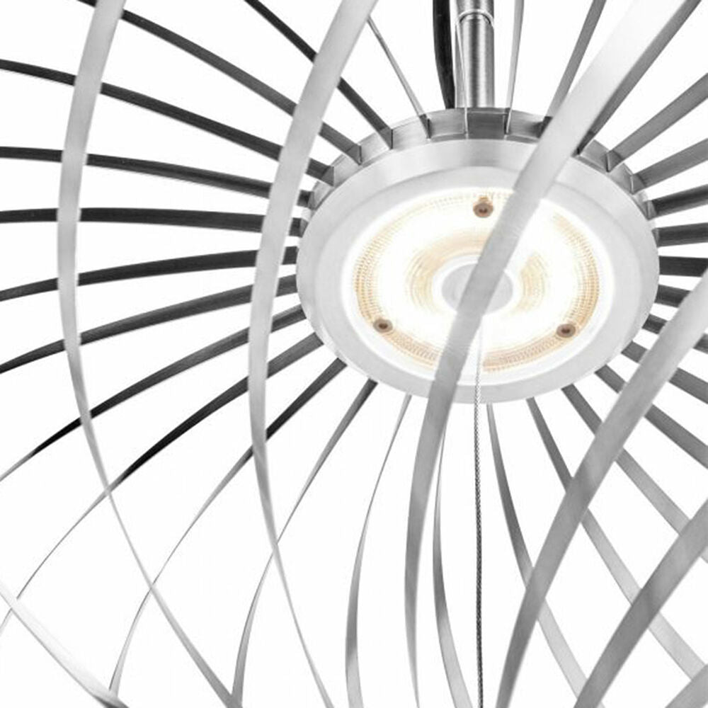 tom dixon | spring pendant light | silver medium - EX DISPLAY