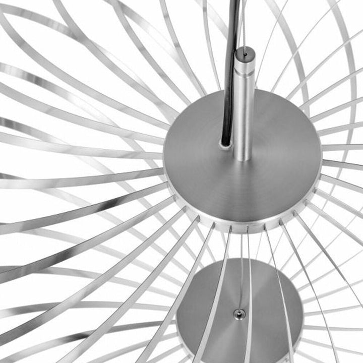 tom dixon | spring pendant light | silver large - DC