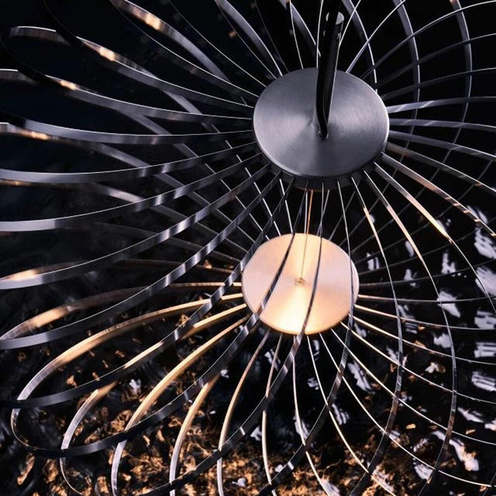 tom dixon | spring pendant light | silver large - DC