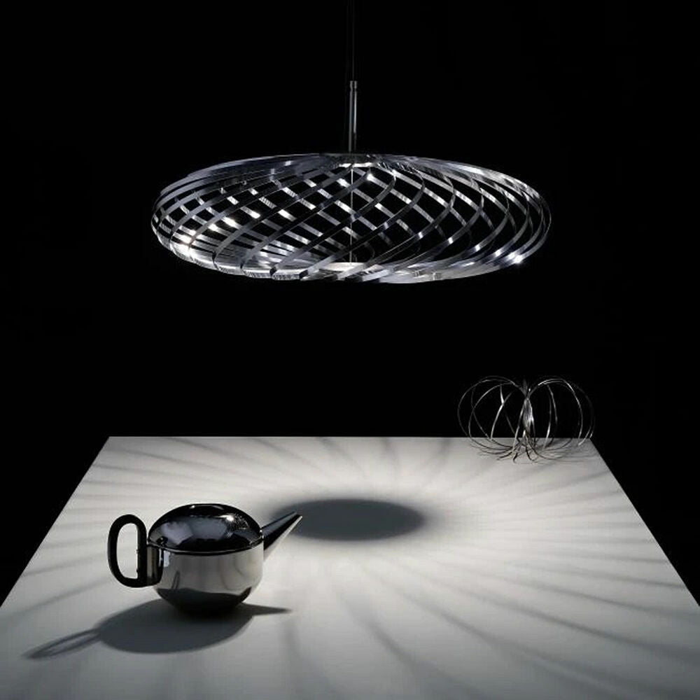 tom dixon | spring pendant light | silver large - DC