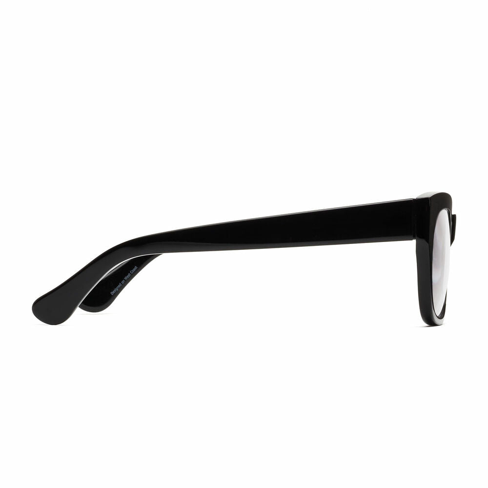 caddis | reading glasses | miklos gloss black - LC