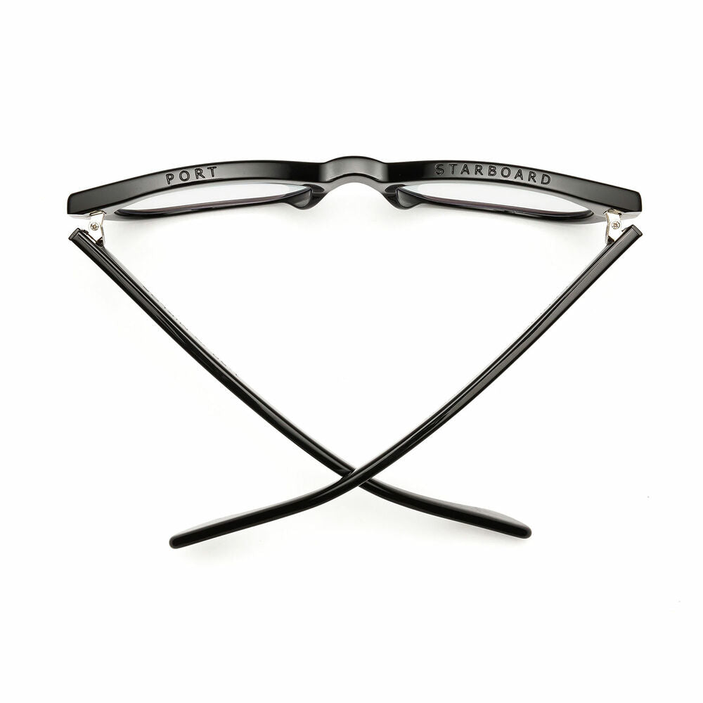 caddis | reading glasses | miklos gloss black - LC