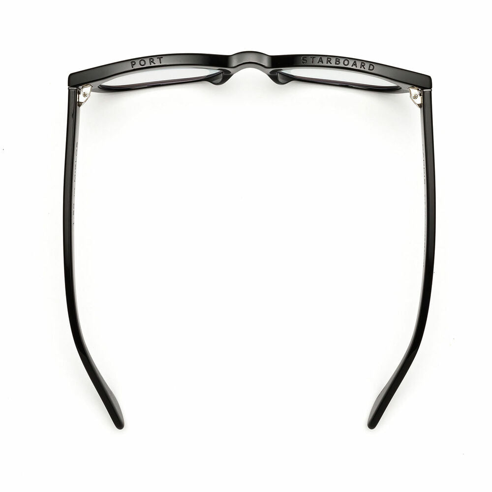 caddis | reading glasses | miklos gloss black - LC