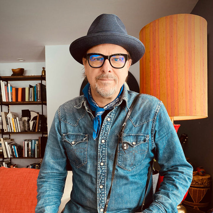 caddis | reading glasses | miklos gloss black - LC