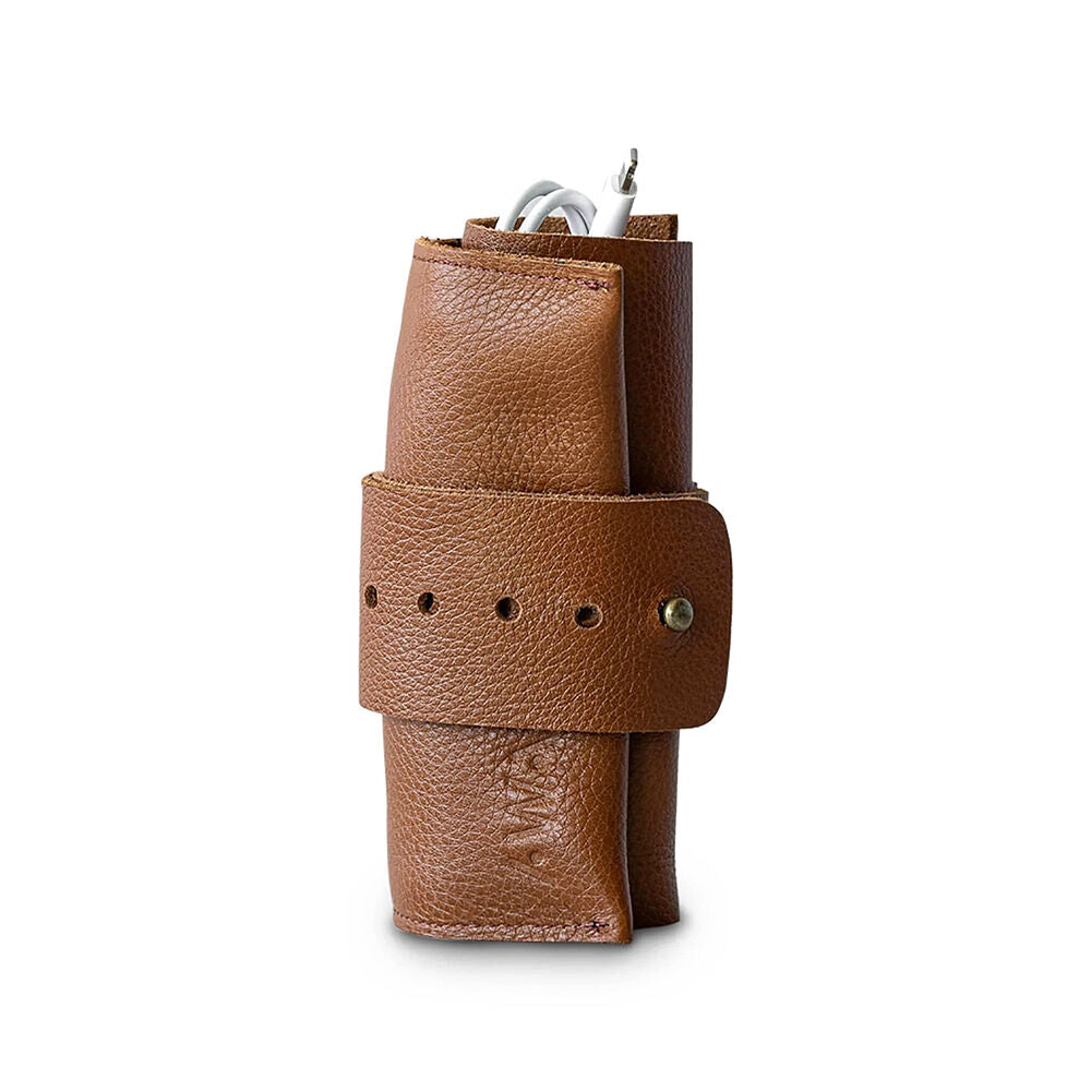 afternoons with albert | leather cord roll | tan - LC