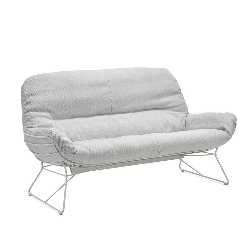 freifrau | leyasol outdoor lounge couch | lopi ash + black frame 160cm