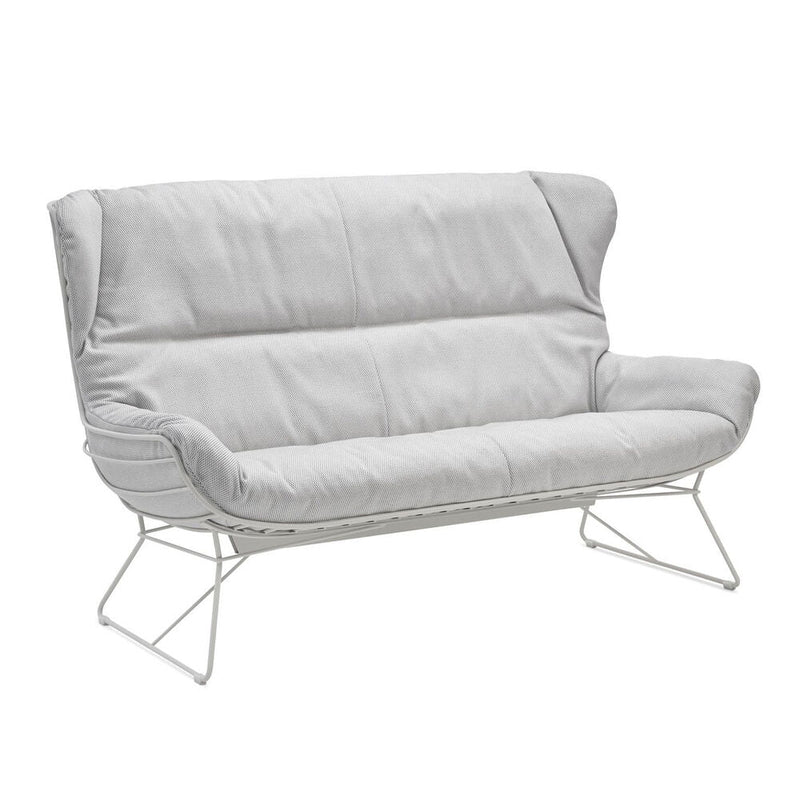 freifrau | leyasol outdoor wingback couch | lopi ash + black frame 160cm