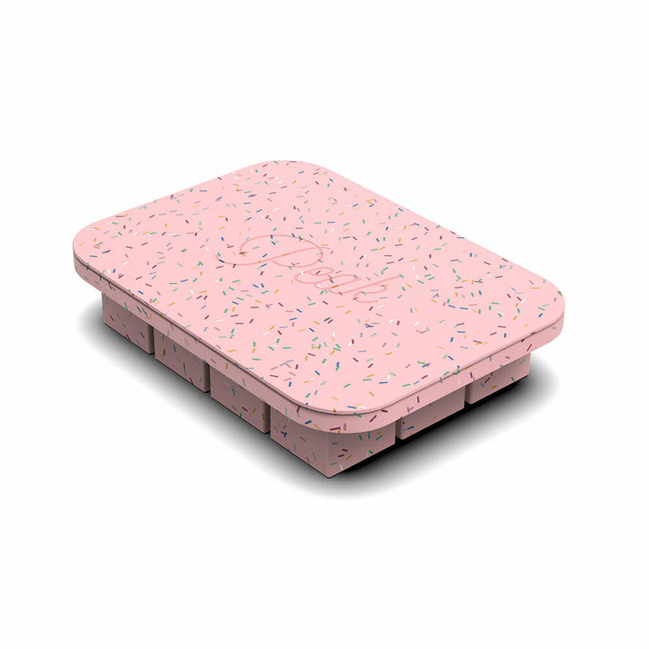 peak | everyday ice tray | speckled pink