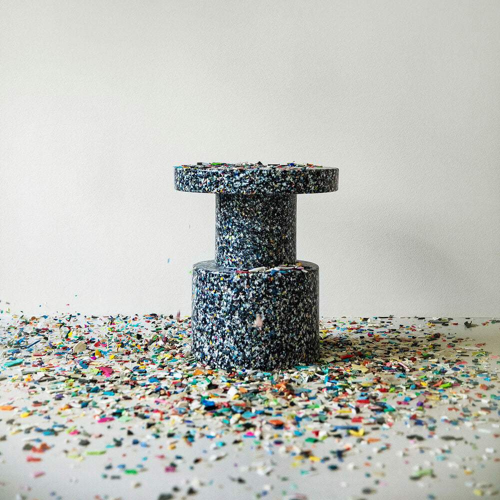 normann copenhagen | bit stool | black + multi