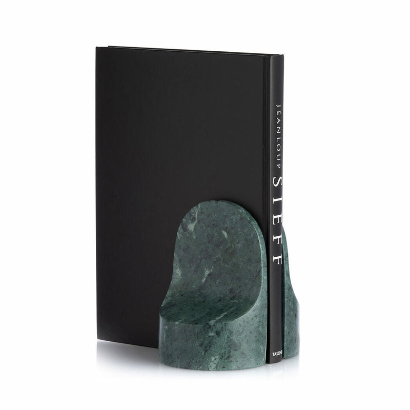 xlboom | emoji bookend set | green marble